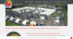 Desktop Screenshot of informa-sulingen.de